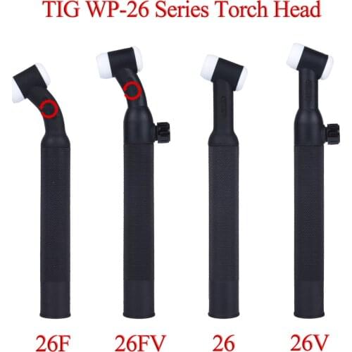 WP26 WP26F WP26V WP26FV WP26P SR26 SR26F SR26V SR26FV TIG Torch Body Dual Insulator Gasket Flex Head Valve 250AMP Air Cooled