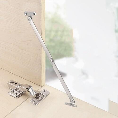 1pair left right Thickened steel Hinges Activity Wood Door Lift Support rod for Kitchen Cabinet Cupboard Furniture Hardware