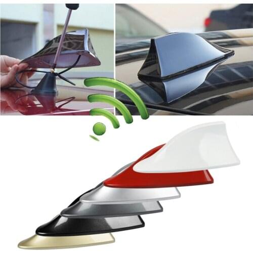 1PCS Car Shark Fin Antenna Auto Radio Signal Aerials Roof Antennas for BMW/Honda/Toyota/Hyundai/VW/Kia/Nissan Car Styling #83220