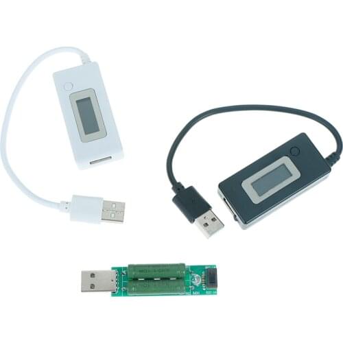 1PCS Usb Lcd Digital Current Voltage Detector Mobile Power Usb Charger Tester Meter 3V-15V