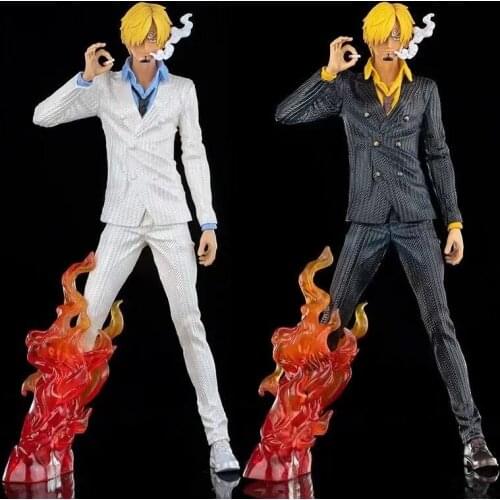 33cm One Piece Figure GK Vinsmoke Sanji Action Figure PVC Figuras Anime Model Figma Toys Antistress Fidget Free Shipping Items