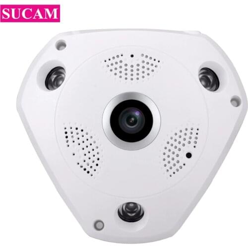 5MP IP POE CCTV Camera ONVIF 180 Degree Wide Angle Motion Detection Dome Video Surveillance Home Security Camera 20M Infrared