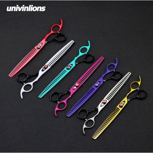 8" Professional Pet Grooming Scissors Thinning Scissors Shears Chunkers Dog Grooming Shears Pet Scissors Dog Hair scissors Cat