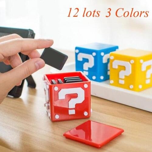 8 in1 Case Holder For Nintendo Switch Storage Protector Box Nintend Switch Accessories 12 in 1 Game Memory Card Micro SD