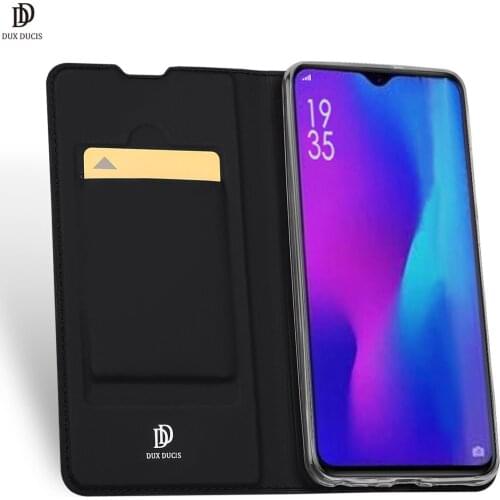 For Huawei P30 DUX DUCIS Skin Pro Series Flip Cover Luxury Leather Wallet Case Full Good Protection Steady Stand