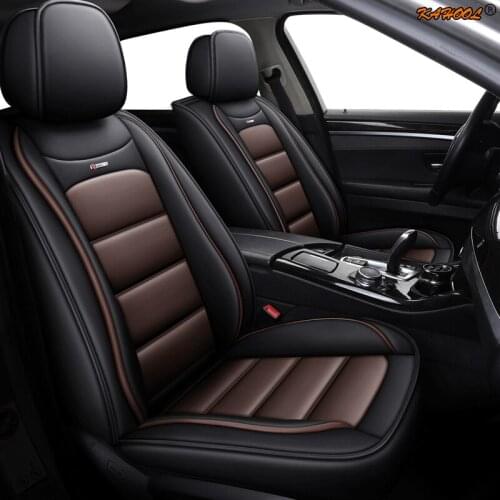 KAHOOL leather car seat cover For opel meriva zafira bmw f30 fiat palio vw polo 6r mazda cx-5 car styling car accessories