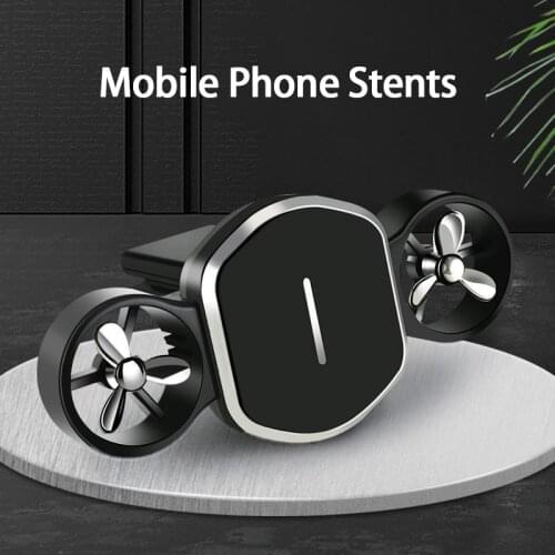 Magnetic Car Bracket Car Air Outlet Aromatic Diffuser Smartphone Holder Cool Desgin Save Space For 4 To 7.5 Inches Cellphone