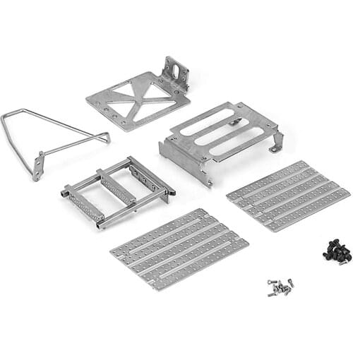 Metal Pedal Side Pedal Model Car DIY Decoration for 1/14 Tamiya MAN G-6212 RC Truck Tractor Accessories