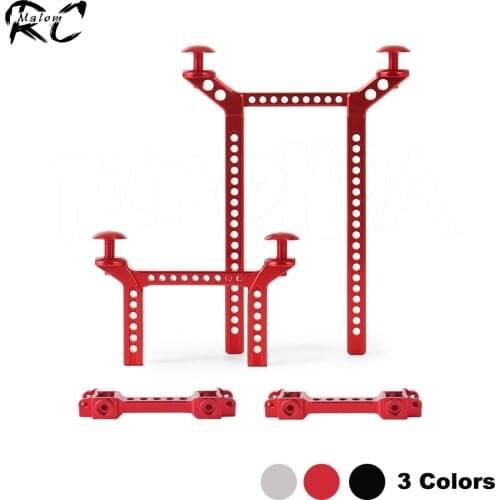Metal TRX4 Front Rear Body Mounts Posts for 1/10 RC Crawler Car Traxxas TRX-4 Defender TRX-6 G63 8215 Upgrade Parts