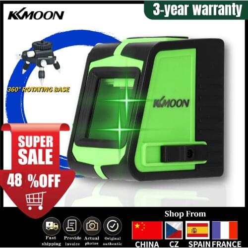 Mini Handy Green Red Light Automatic Rotary Laser Level DIY Horizontal and Vertical Cross 2 Line Mini Portable Line Level