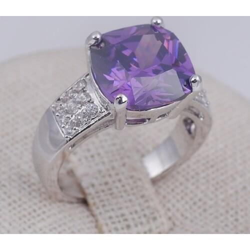 Fashion Women Oval Cut Zircon Rings for Wedding Engagement Promise Bridal Ring Set Jewelry