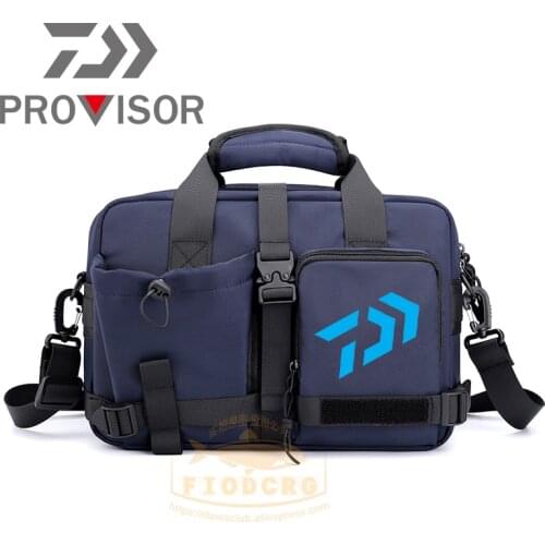 2022 Daiwa New Trendy Men Storage Bag Large-capacity Casual Shoulder Outdoor Fishing Messenger Tooling Messenger Laptop Bag