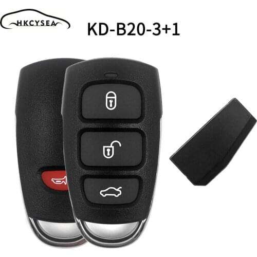 KEYDIY B20-3 B20-3+1 B Series Remote Key for KD900 URG200 Mini KD and HC Chip (4D 46 4C G ) for KD-X2 H618PRO Tango