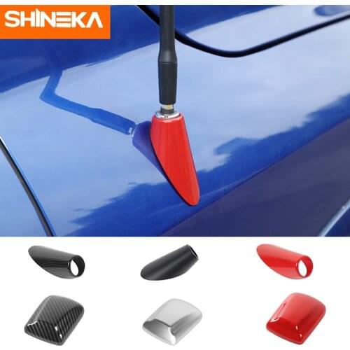SHINEKA Car Stickers For Dodge Ram Car Antenna Decoration Radio Signal Aerials Cover Accessories For Dodge Ram 1500 2010-2017