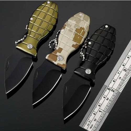 High-hardness CS Go Folding Knife Camping Tactics Outdoor Knife Self-defense Mini Multi-function Survival Knifves EDC Tool