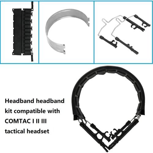 Peltor Comtac Tactical Headset Accessories Detachable Headband for COMTAC I II III Headphone Airsoft Hunting Shooting Headset