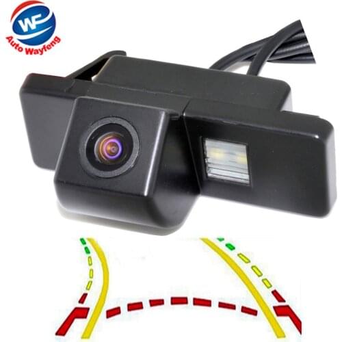 Intelligent Dynamic Trajectory Tracks Rear View Cam For QASHQAI X-TRAIL Geniss Citroen C4 C5 C-Triomphe Peugeot 307CC Pathfinder