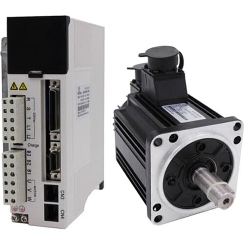 1.5kw 1500w 110mm 6Nm 2500rpm AC Servo Motor&drive kit with 3m cable 17Bit AC220V JMC 110JASM515225K-17BC+JASD15002-20B