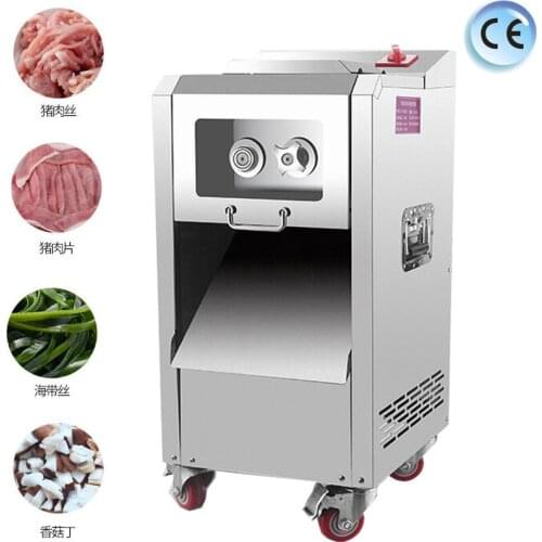 2200W Fresh Meat shredding and slicing machine Commercial Electric Meat Slicer Industrial Meat cutting Machine