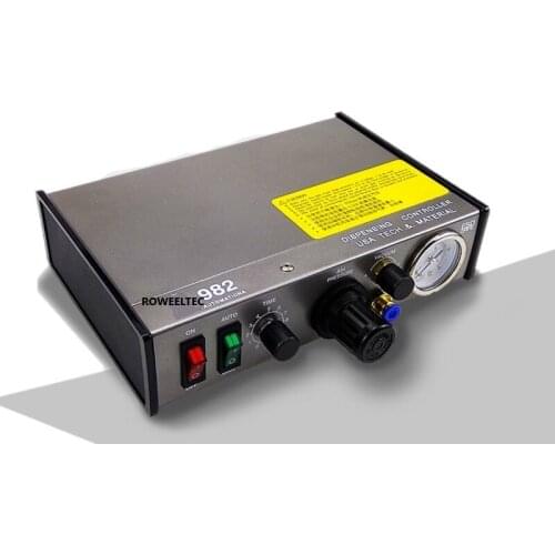 220V AD-982 Semi-Auto Glue Dispenser PCB Solder Paste Liquid Controller Dropper Fluid dispenser ATT