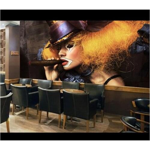 3d wallpaper 3d tv murals non-woven The clown girl restoring ancient ways wallpaper
