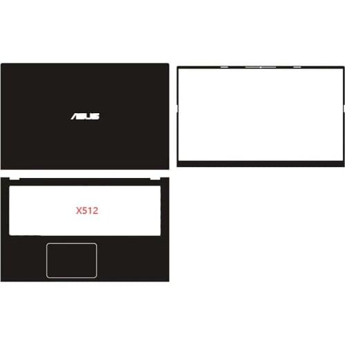 Carbon Skin Sticker Cover For ASUS X556 A556 K556 F556 R558 X512 X512F X541S X541 F541 F541S X540 X540L X505 A505 K505 N551