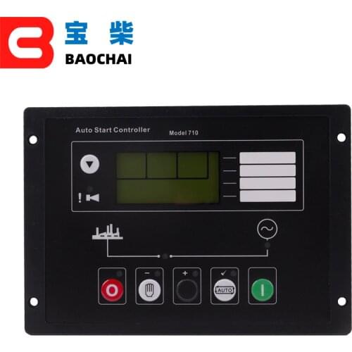 Deepsea dse710 Auto Start Control Module diesel generator parts electronic controller board LCD display genset monitors
