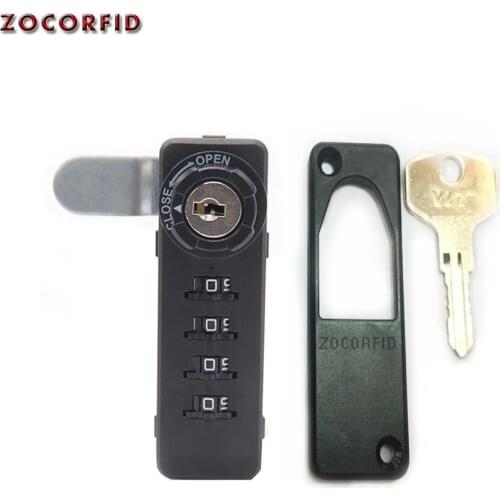 DIY 4 bit digitsCombination Cabinet Lock/Black ABS Password Locks Security Home Automation Cam Lock For Mailbox Cabinet Door