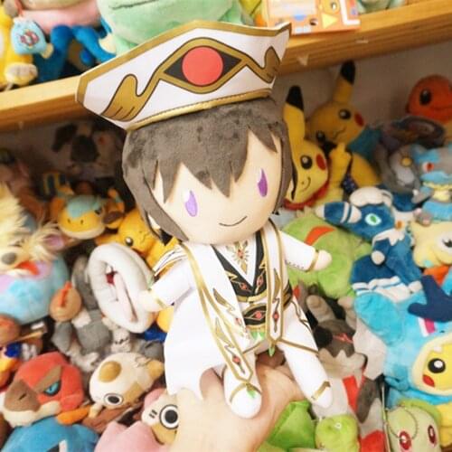 Hot anime Code Geass Lelouch Lamperouge plush toy stuffed toys doll doll A birthday present for a friend