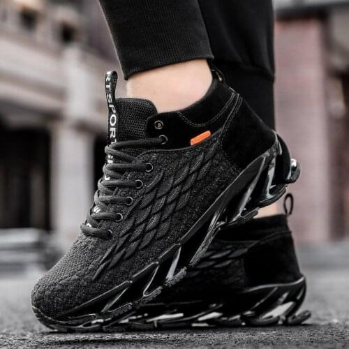 New Trend Blade Flats Running Shoes Men Sock Sport Sneakers Zapatos De Mujer Hombre Plus Size Outdoor Footwear 46 Zapatillas
