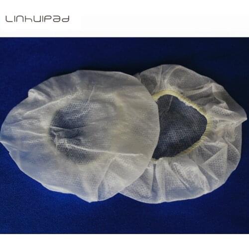 Linhuipad Replacement Non-woven Sanitary headphone covers 12-13cm diameter 500pcs/lot