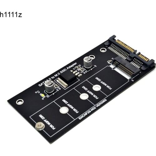 M2 NGFF ssd SATA3 SSDs Turn Sata Adapter Expansion Card Adapter SATA to NGFF High-capacity High-power Connectors for Computer PC