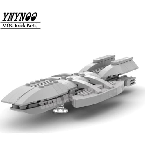Space Series Mini Battlestar Galactica Spaceship Battleship MOC Building Blocks Bricks DIY Assembly Construction Toys Xmas gift