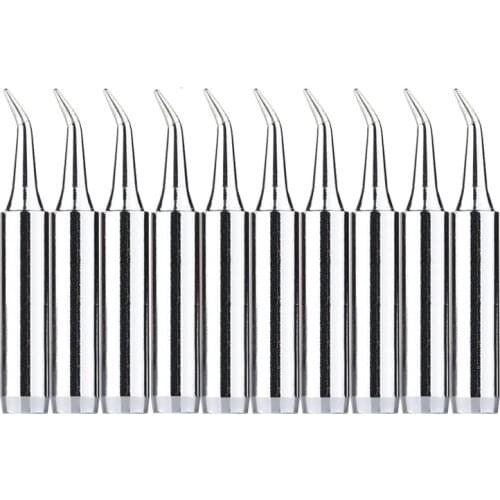 10PCS/Lot Lead-free Soldering Iron Tip 900M-T-IS Welding Head for Hakko 936 Soldering Station Replacement Rework Accessories