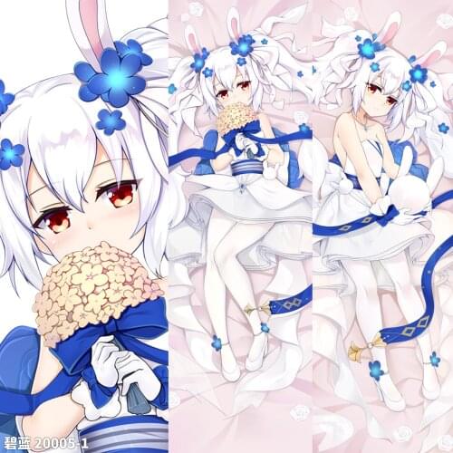 Anime Azur Lane USS Laffey Dakimakura 2WAY Hugging Body Pillow Case Cosplay Game Otaku Pillow Cushion Cover Xmas Gifts