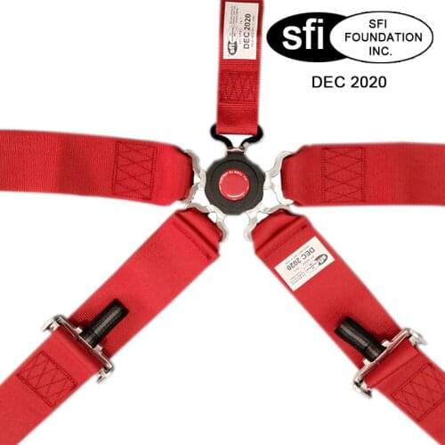 ITAATOP New 2 sets 3'' 5-Point Safety Racing Harness safe Seat Belt with SFI Approved Expiry 2020 SFI03