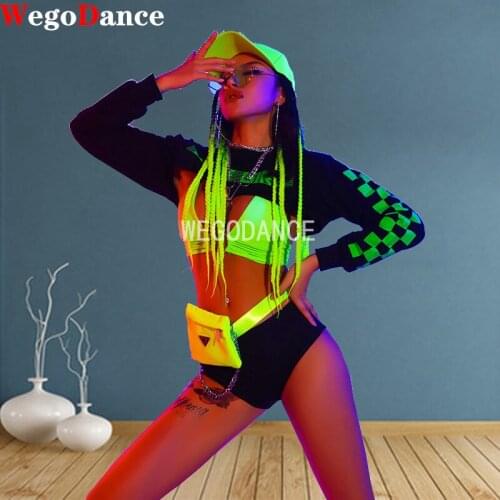 New Dance Costume Women Cosplay Suit Festival Outfit GoGo Bar Party Rave Stage