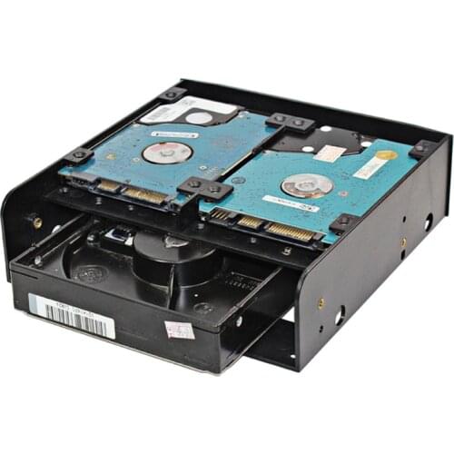 Olmaster MR-8802 HDD Conversion Rack Bracket Standard 5.25 Inch Device to 3.5In or for 6 x2.5'' SSD Multi-Functional