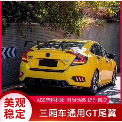 Suitable For the 10th Generation Civic Mg6 Anksaira Refitted Rear Hatchback, General Aircraft Wing and Sports Car