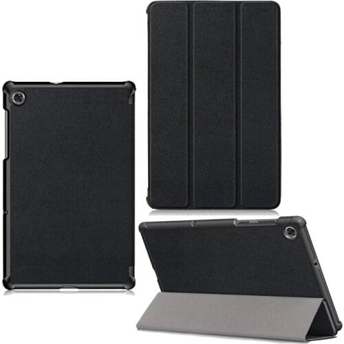 100PCS/Lot For Lenovo Tab M10 FHD Plus X606F REL X605FC/LC Slim Folio Stand PU Leather Case 2020 X606F/X Luxury Cover