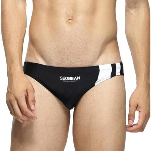 Sexy men low rise short de bain homme mens swimming Surfing briefs male bikini swim suit sport swim bathing sunga masculina