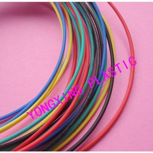 1M/lot 3/35inch(2.0mm) thermal heat shrink tube shrink ration 2:1 for wire cable insulation sleeve