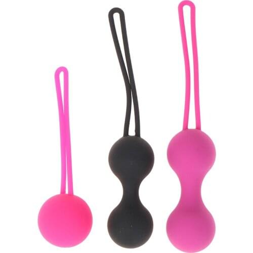Vibrator Kegel Ball Vaginal Geisha Ball Safe Silicone Smart Ball Ben Wa Ball Vagina Tighten Exercise Machine Sex Toy For Women