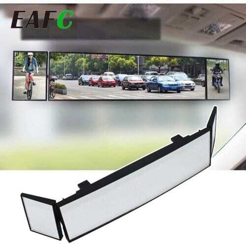 Car Clip On Rear View Mirror Convex Mirror Driving Safety Universal Wide Angle Rear View Mirror Auto Car Interior Mirrors