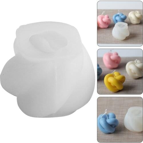 DIY Candle Silicone Mold Scented Candle Making Mould Magic Ball Cube Soap Molds Resin Crafts Casting Mold Baking Tools