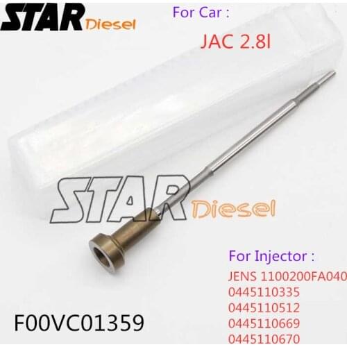 F 00V C01 359 Injector Valve F00VC01359 Auto Repair Kits For JAC JENS 1100200FA040 0445110335 0445110512 0445110669 0445110670