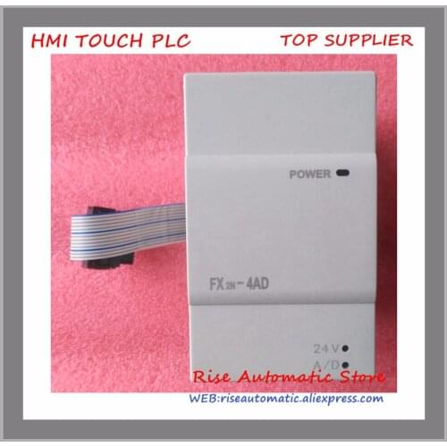 FX2N-48MT-D Unit DC 24V 24 FX2N-4AD Programmable Logic Controller New Original
