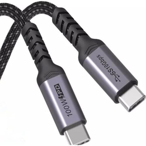 PD 100W USB C to USB Type C Cable 5A Fast Charge Phone Charger Data Cord For Huawei Xiaomi Mi Redmi Macbook Pro Samsung