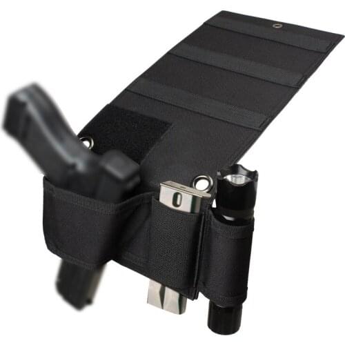 Car seat holster tactical nylon multifunctional black invisible holster outdoor sports general small holster