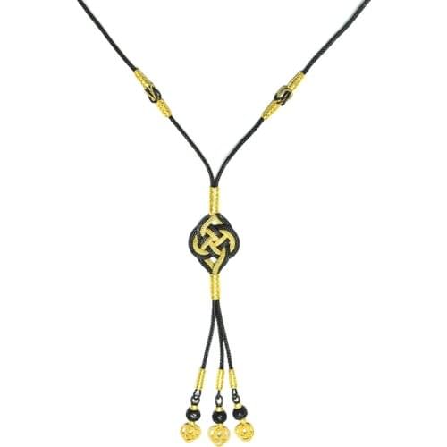 Love Knot Necklace Hand Woven Fine Silver Chain Nautical Authentic Wedding Jewelry Anniversary Gift For Each Kazaziye